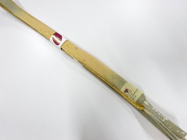 JAPANESE KIMONO / UNUSED KOREI HAND-TIED OBIJIME